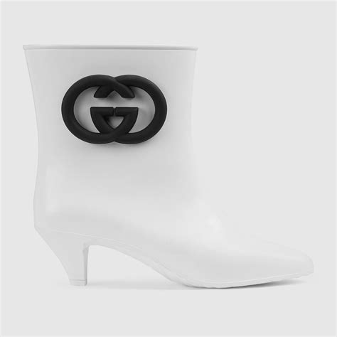 gucci women's boot with interlocking g